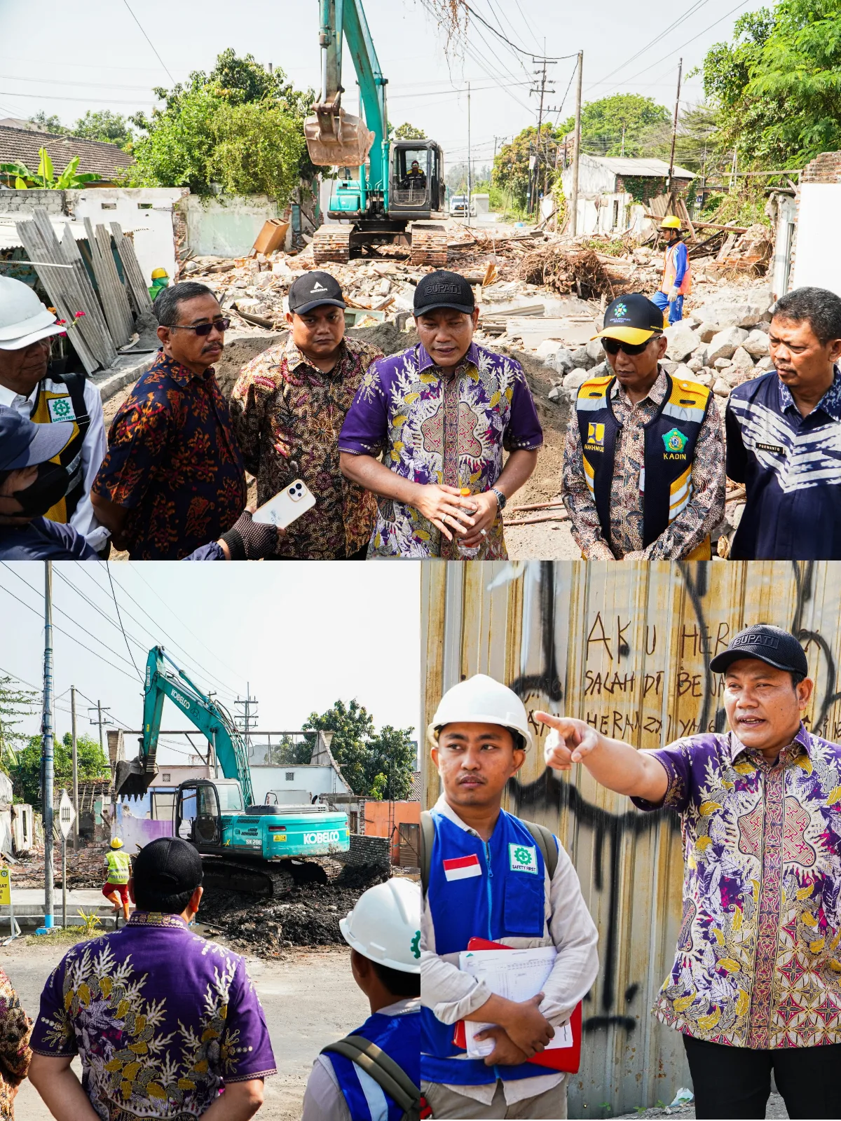 Bupati Pastikan Pembangunan Frontage Road Buduran Segera Tuntas