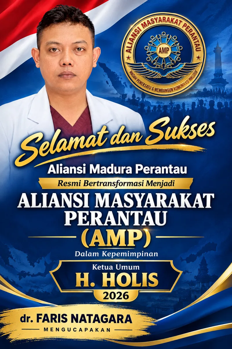Ucapan Selamat dr. Faris Natagara atas Peresmian Transformasi AMP