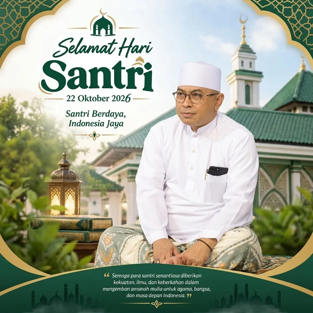 Hari Santri Nasional 2026: Camat Semampir Untaikan Doa dan Harapan untuk Generasi Penjaga Bangsa