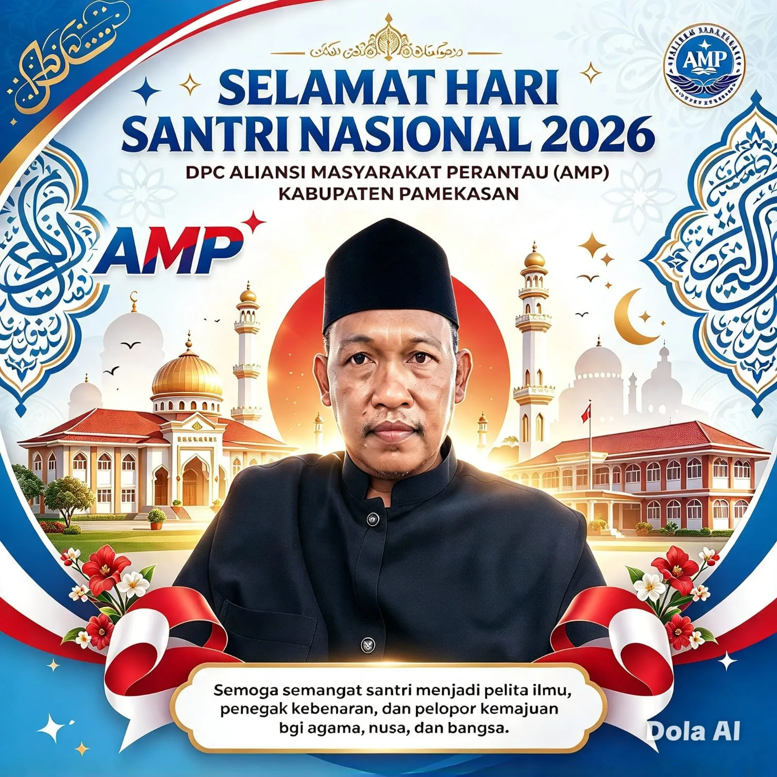 Selamat Hari Santri Nasional 2026 , DPC AMP Kabupaten Pamekasan : Santri adalah Pelita dan Harapan Bangsa