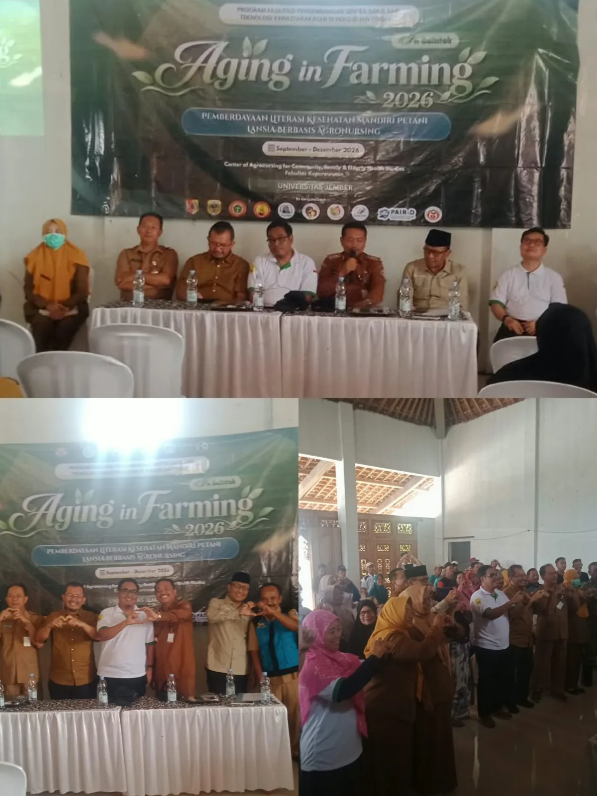 Riset Keperawatan Unej Turun ke Sawah, Desa Wonosari Jadi Barometer 'Grebek Tani Sehat'