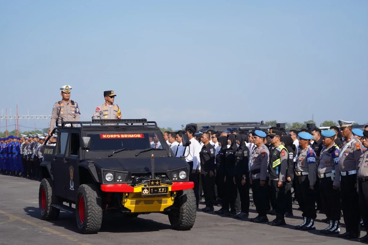 2.678 Personel Dikerahkan, Kapolda NTB Pimpin Apel Ops Mandalika Rinjani 2026 Amankan MotoGP