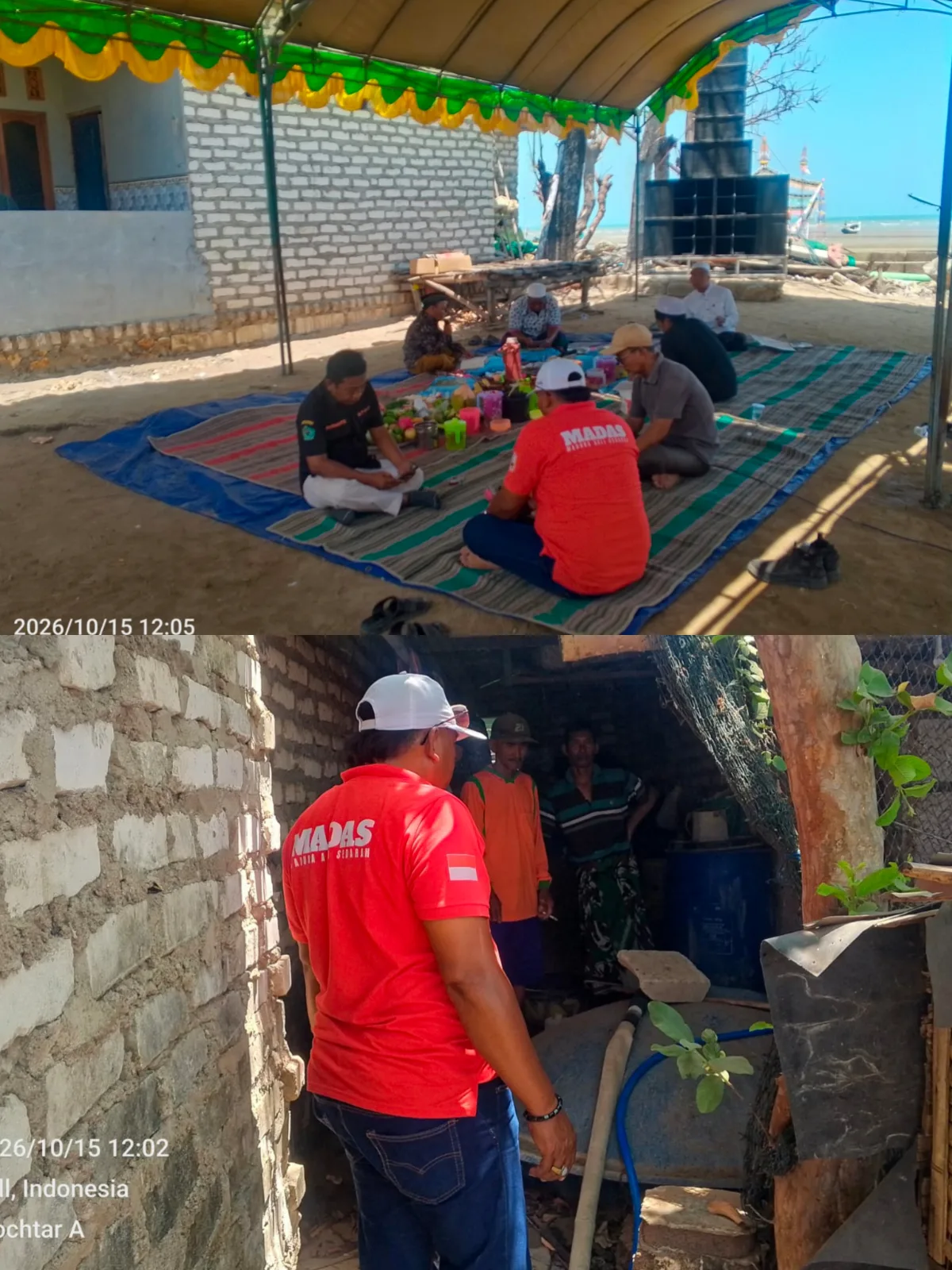 Bertepatan Tradisi Petik Laut, Madas Sedarah Pamekasan Salurkan Air Bersih ke Desa Tanjung dan Majungan