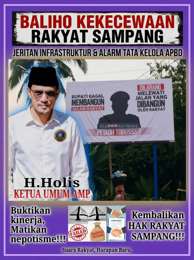 AMP DPP Jatim Desak Pengusutan Sengkarut Infrastruktur dan Dugaan "Monopoli Proyek di Sampang"???